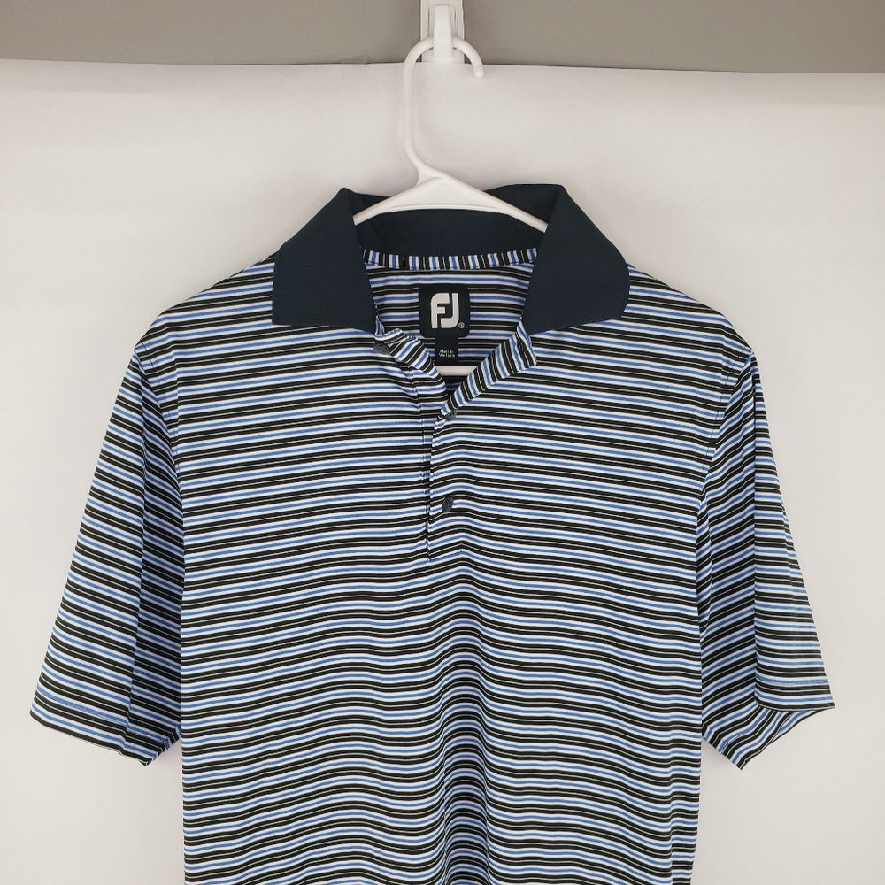 Footjoy striped polo. small